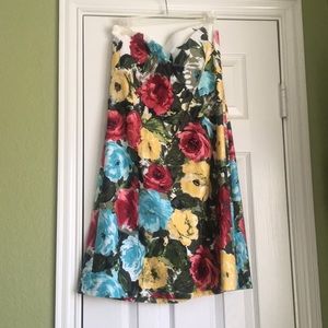 LOFT Strapless Dress